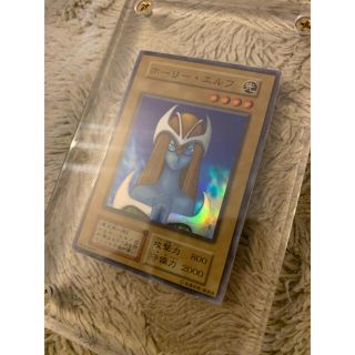 遊戯王 - No.633 遊戯王 良品 初期 ホーリーエルフ スーパーレアの通販