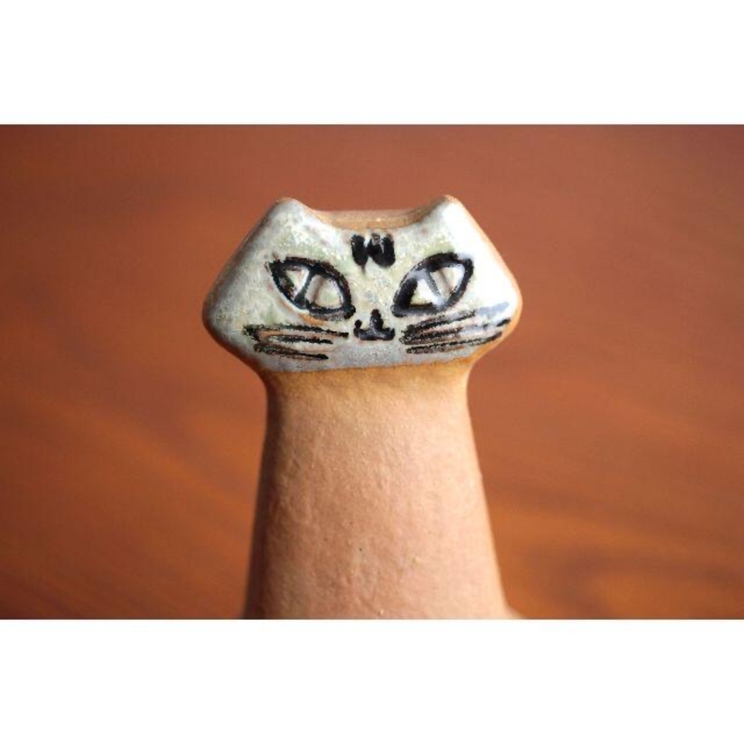 Lisa Larson - Lisa Larson リサラーソン 小さな動物園 猫 33467の通販