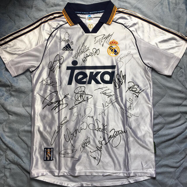 adidas - レアル・マドリード98-99Hオーセンティック#7ラウール XLフル