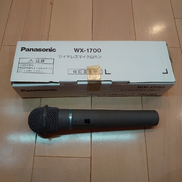 Panasonic - 【美品】ワイヤレスマイクロホン wx-1700の通販 by
