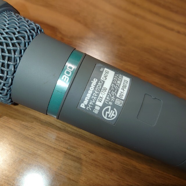 Panasonic - 【美品】ワイヤレスマイクロホン wx-1700の通販 by