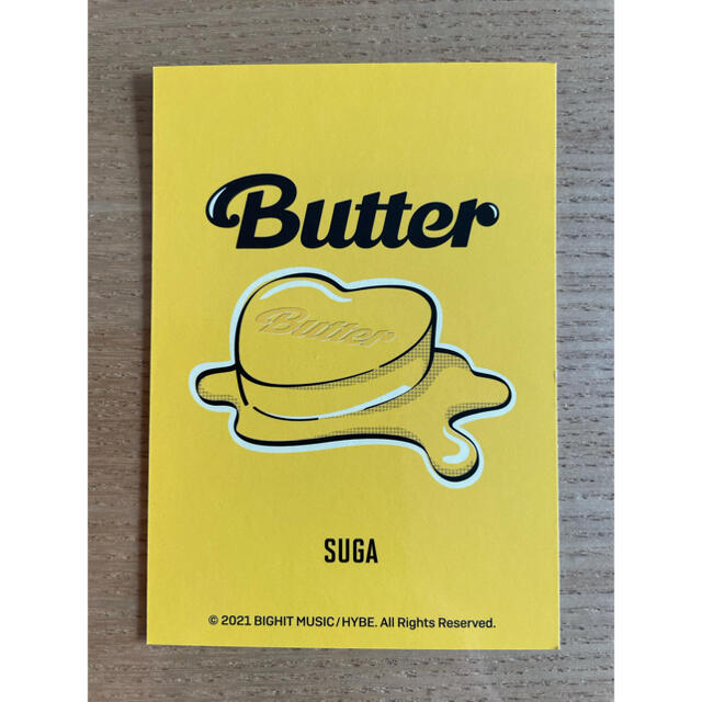 防弾少年団(BTS) - BTS Butter カーディガン SUGA ユンギ トレカ