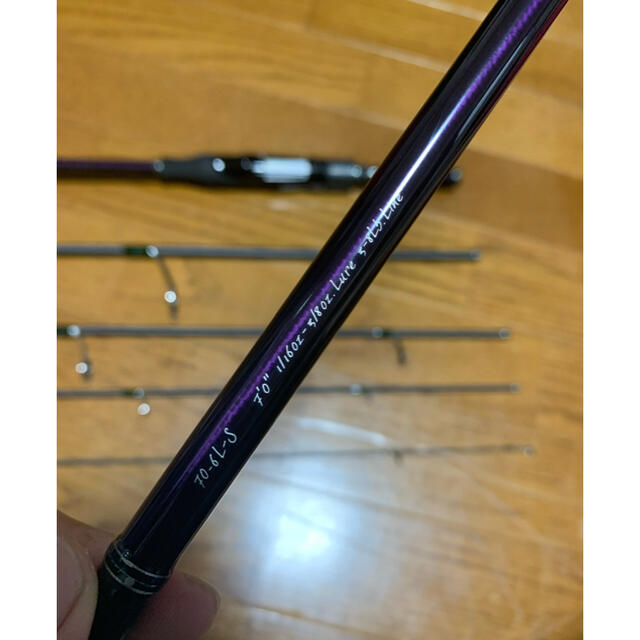 Megabass - HYUGA ヒューガ パックロッド 70‐6L-S スピニング メガバス