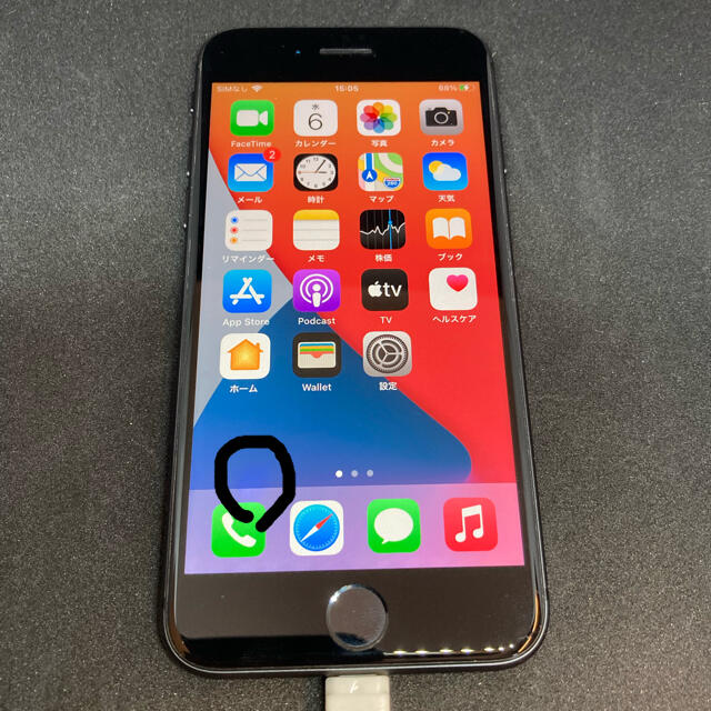 iPhone - iPhone8 64GB スペースグレイ SIMフリー ジャンクの通販 by