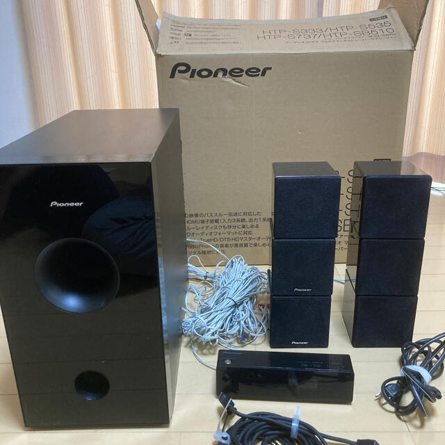 PIONEER - PIONEER 5.1ch サラウンドスピーカー sx-sw313 パイオニアの