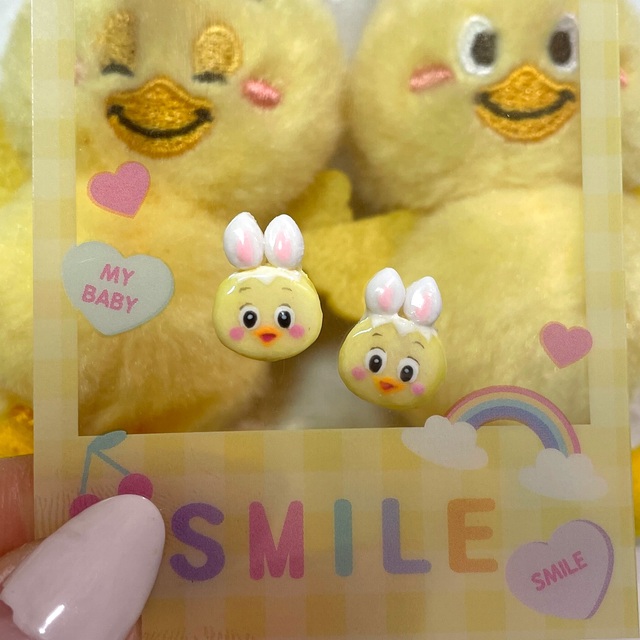 3dネイルパーツ オーダー ネイルパーツ ベビー ちいかわ ハチワレ bt21