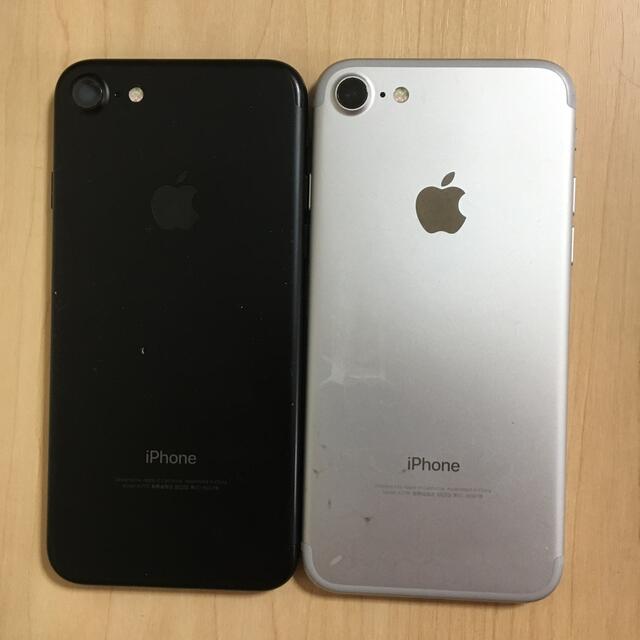 iPhone7 32GB SIMフリー 2台セット 完動品の通販 by ケビン's shop｜ラクマ