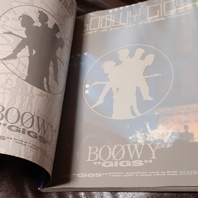 BOOWY “GIGS” JUST A HERO TOUR..バンドスコアー の通販 by ちょこ｜ラクマ