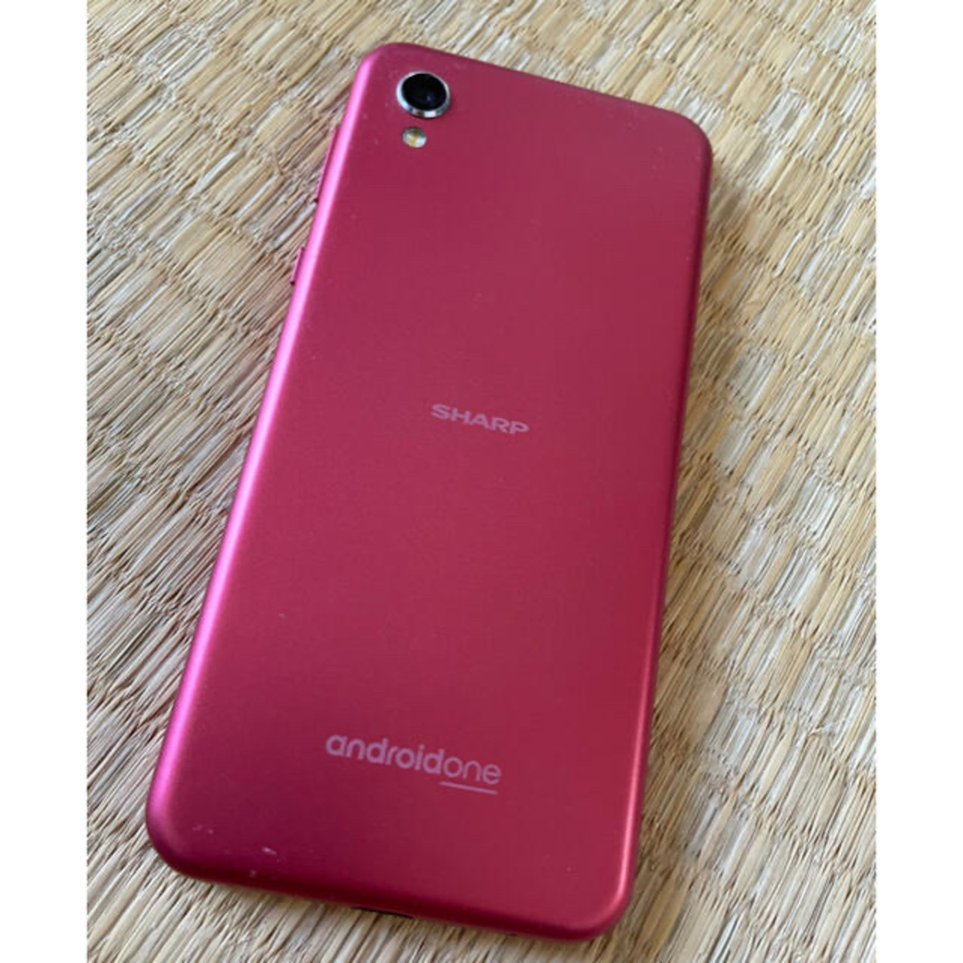 Android One - SHARP シャープ Android one ピンク スマホ 本体の通販