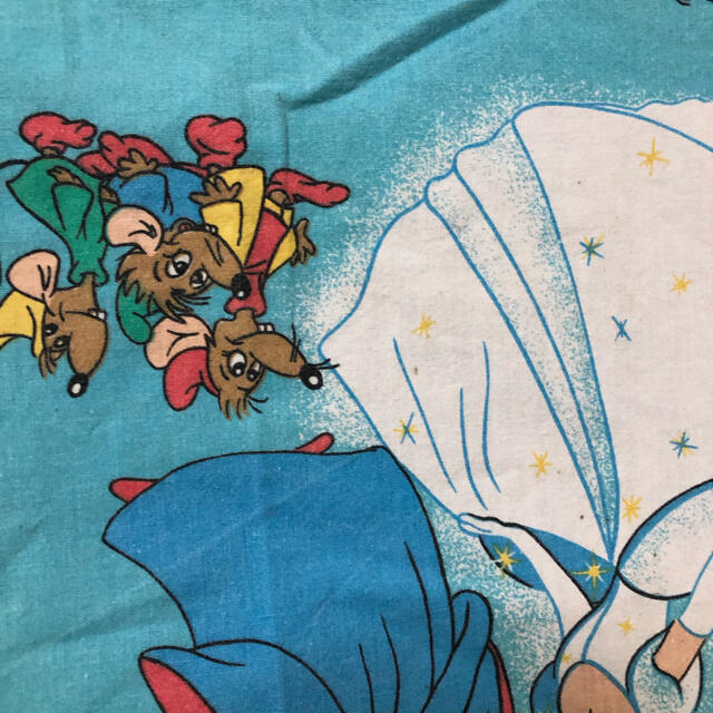 Disney - 訳あり❗️🌜ビンテージ 布団カバー🌛シンデレラ シーツの