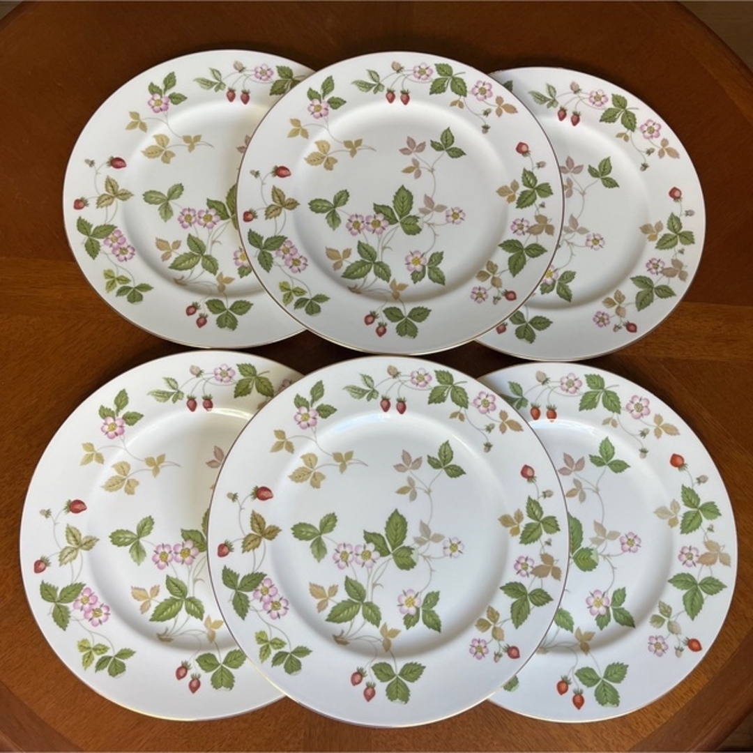 WOOD WOOD - 【黒壺美品】ウェッジウッド☆ワイルドストロベリー