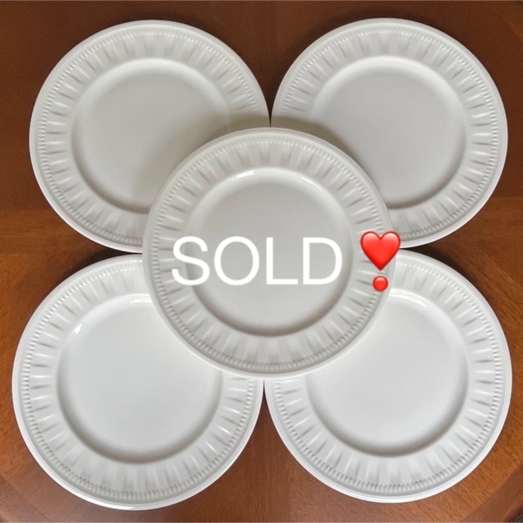 WEDGWOOD - 【美品】ウェッジウッド☆コロシアム☆ディナー皿 5枚の