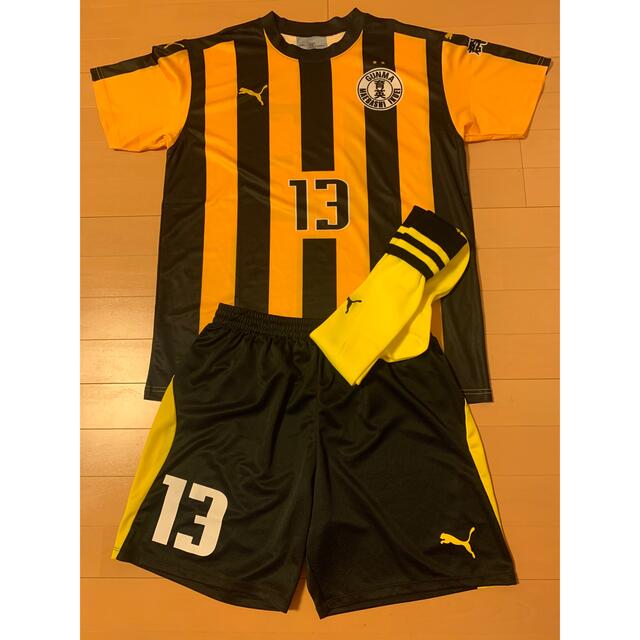 PUMA - 前橋育英高校サッカー部公式ユニフォーム上下セットソックス