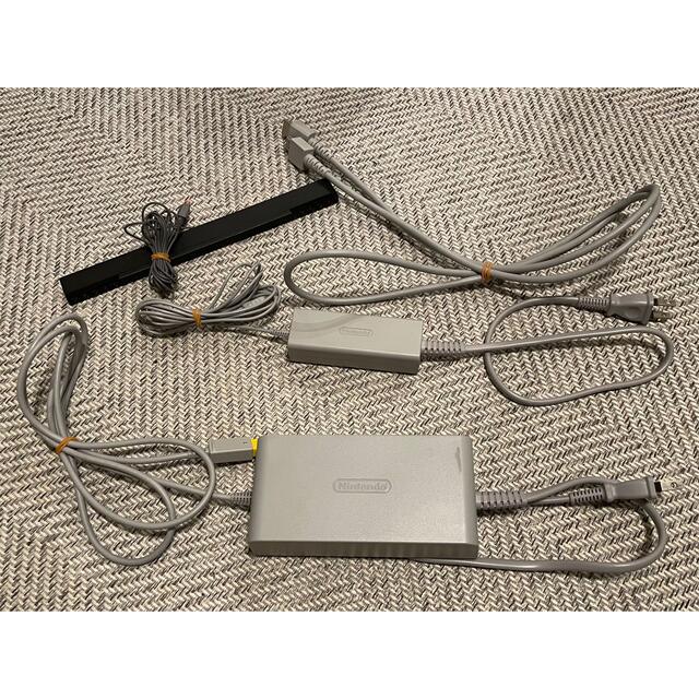 Wii U - Nintendo Wii U本体 32GB ソフト7点+Wiiリモコン4つ等付きの