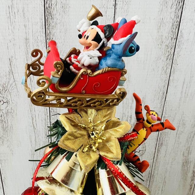 ディズニーキャラクター クリスマスツリー LEDライト フェイクグリーン