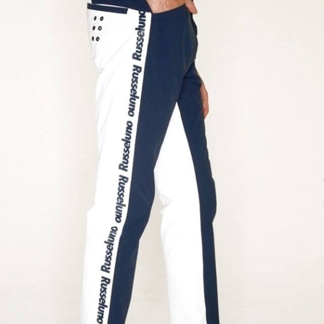 ラッセルノ 2021AW最新作 サイドラインロゴ ジョガーパンツの通販 by