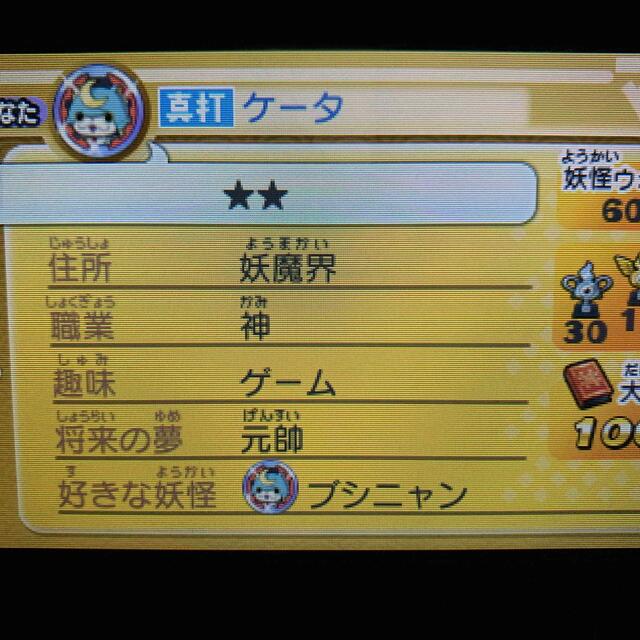 ニンテンドー3DS - 妖怪ウォッチ2 真打 最強データの通販 by うさぎ羊