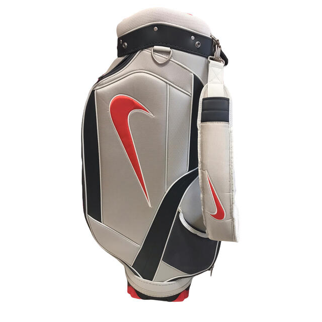 NIKE - ゴルフ キャディバッグ ナイキ シルバー×オレンジの通販 by T.T