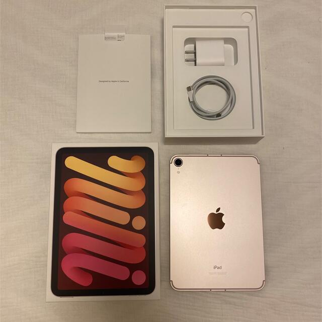Apple - iPad mini 第6世代 64GB ピンク Wi-Fi +Cellularの通販 by