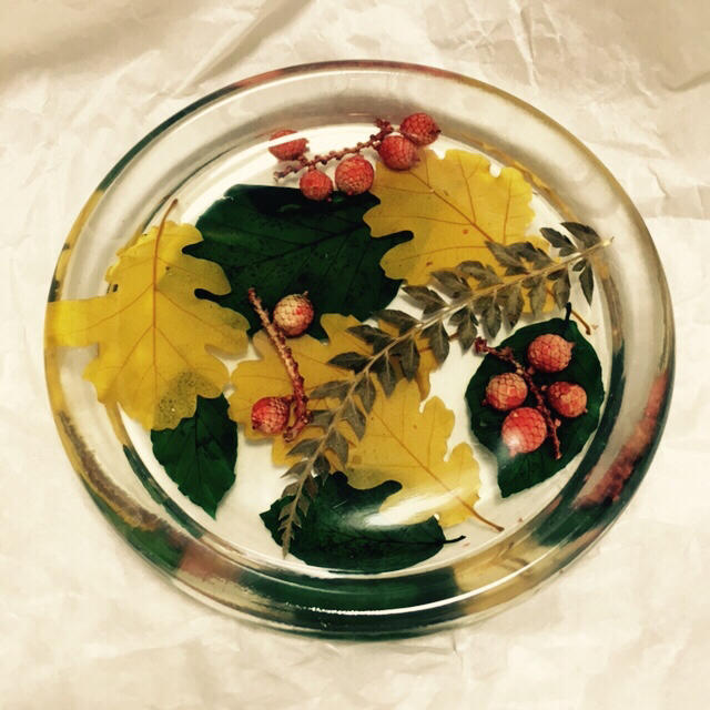 ローマ有名店＊イタリア キウラート ハーブ アクリル皿の通販 by 8色の