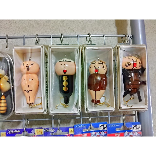 B級ルアー 57個セット キャラクタールアー 釣具 かわいいルアー 入手