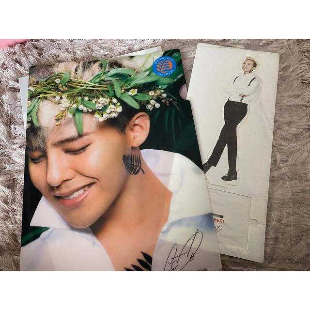 BIGBANG G-DRAGON ポラロイド&クリアファイア