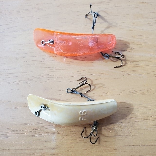 値下げヘリンフラットフィッシュ、スイマースプーン、レイジーアイクの