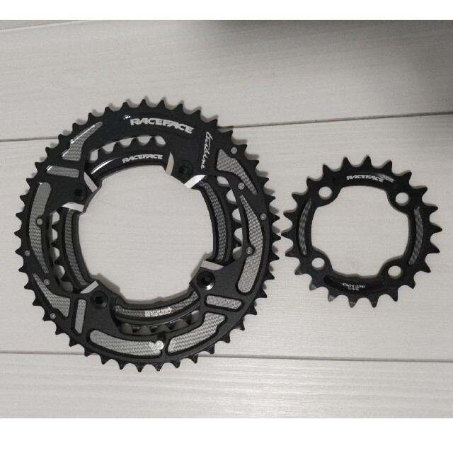 Raceface】turbine チェーンリング 9s 44/32/22tの通販 by そとはね