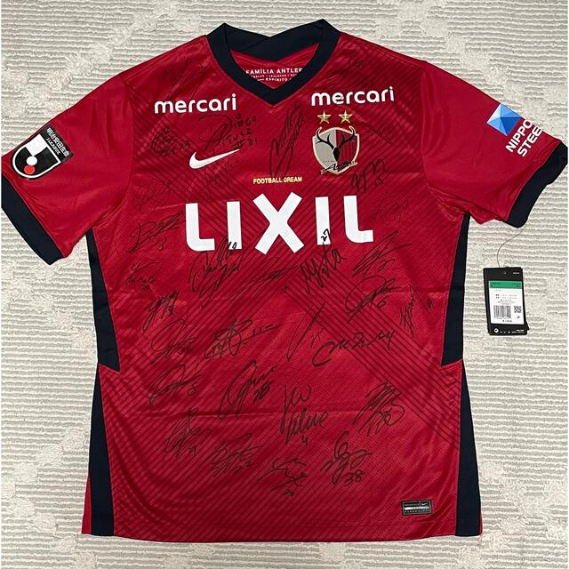 鹿島アントラーズ 2019 2ndユニフォーム XXL No.10 サイン入り 鹿島