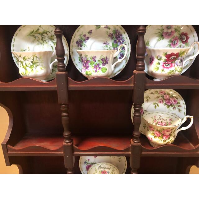 ROYAL ALBERT - ロイヤルアルバート フラワー オブ ザ マンス 飾り棚