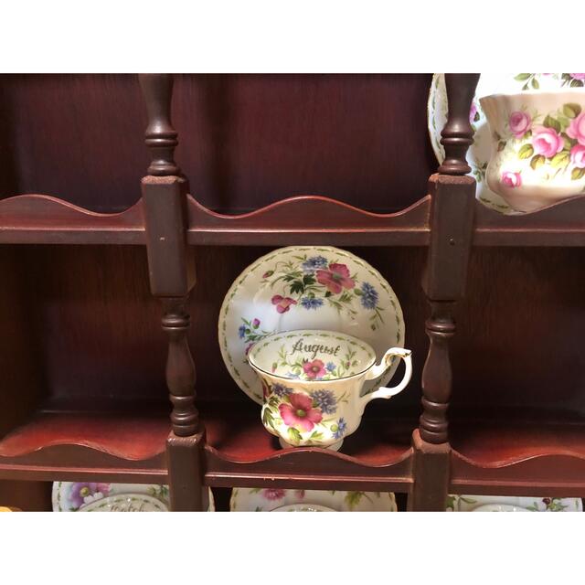 ROYAL ALBERT - ロイヤルアルバート フラワー オブ ザ マンス 飾り棚