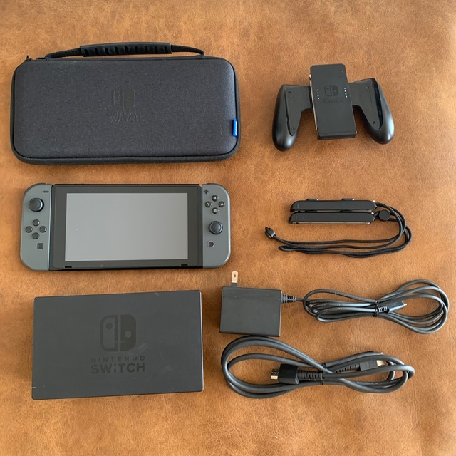 Nintendo Switch 本体 グレー 充電器付き 箱無し Nintendo Switch