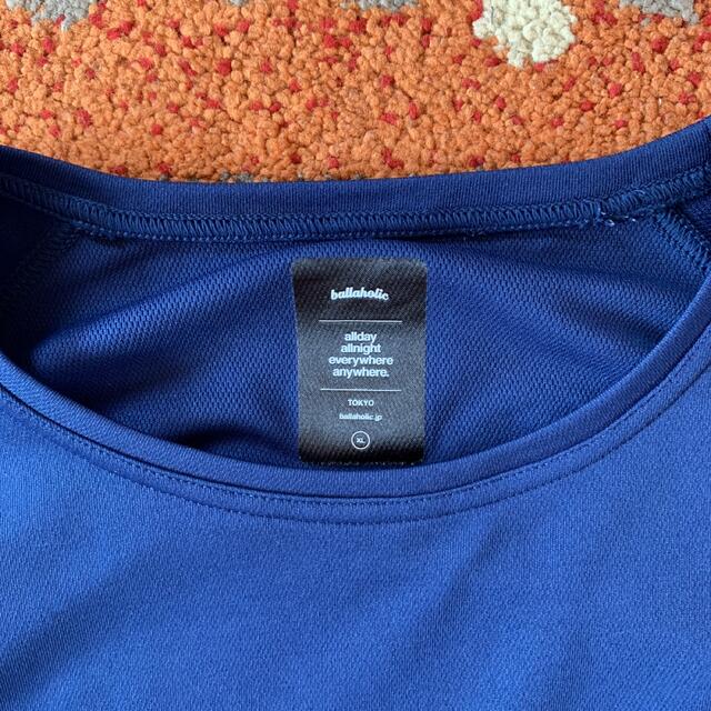ballaholic - 安すぎる！ blhlc Cool Long Tee ネイビーイエロー XLの