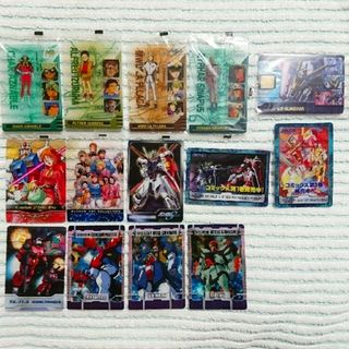 BANDAI - 森永 ガンダムウエハース カード 14点 セット おまけ付の通販