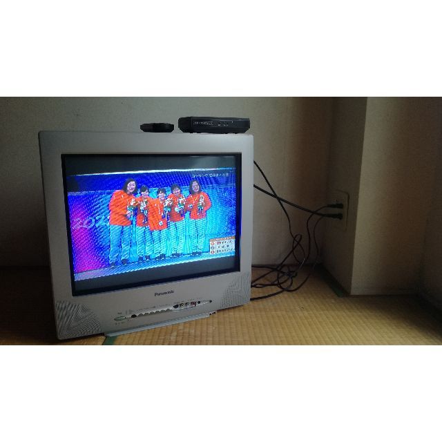 Panasonic - 21型ブラウン管テレビTH-21FB50&I-O DATA地デジチューナー