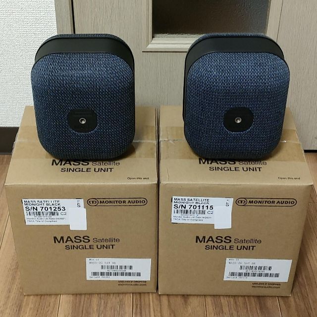 モニターオーディオ MASS-2G Satellite (ペア)の通販 by たぬきちの店