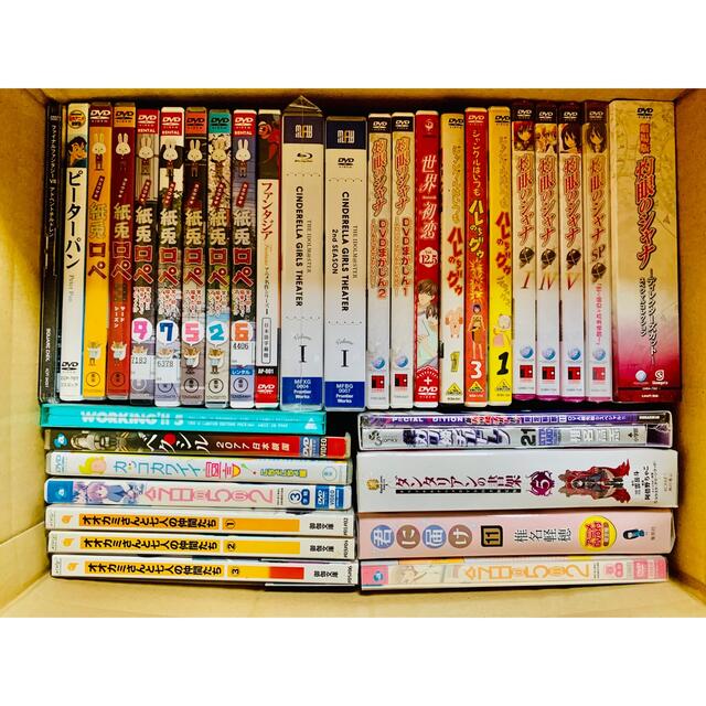 アニメ DVD 70本セット まとめ売りの通販 by モロコシ ｜ラクマ