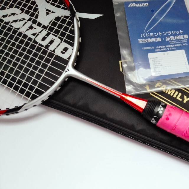 MIZUNO - ファミリーバドミントン MIZUNO ラケットの通販 by さかな