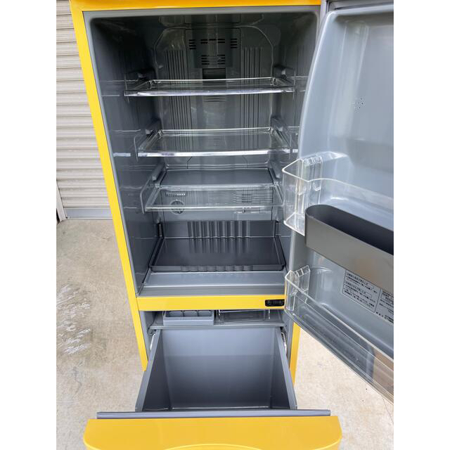 Panasonic - [美品]National 冷蔵庫 NR-B14B2-Y イエロー ナショナルの