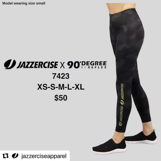 新品未使用 ジャザサイズ JAZZERCISE レギンス 迷彩XLの通販 by M