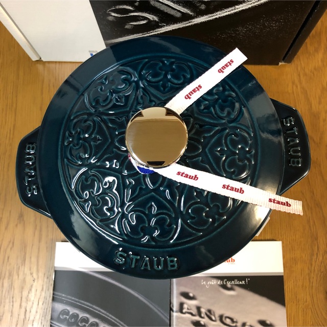 STAUB - 新品staub ストウブ ライスポット ラ・ココット Mラメール