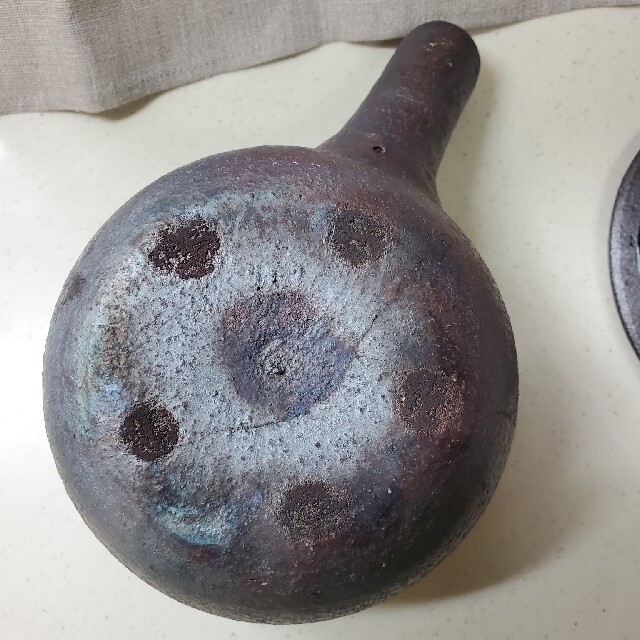 岩井窯 （山本教行）蓋付片手土鍋 【小】の通販 by ganguroko's shop