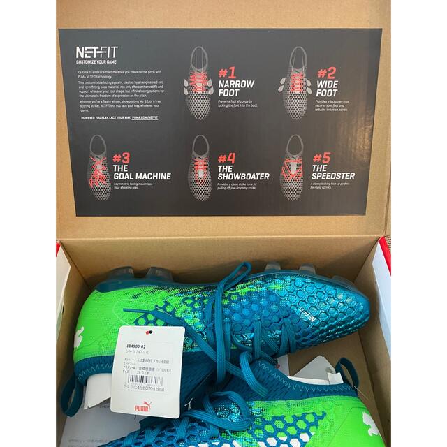 PUMA - 新品未使用品 puma プーマ サッカー スパイク 26cm NETFIT HGの