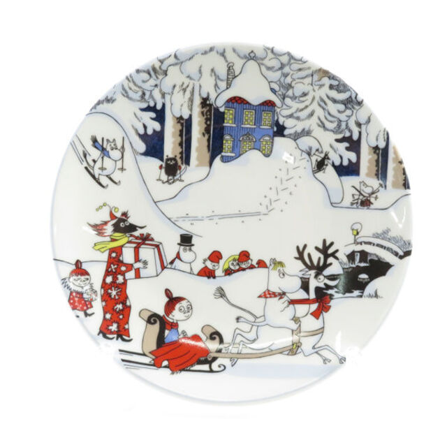 ARABIA - アラビア ムーミン ニュークリスマス 飾り皿 ウォール