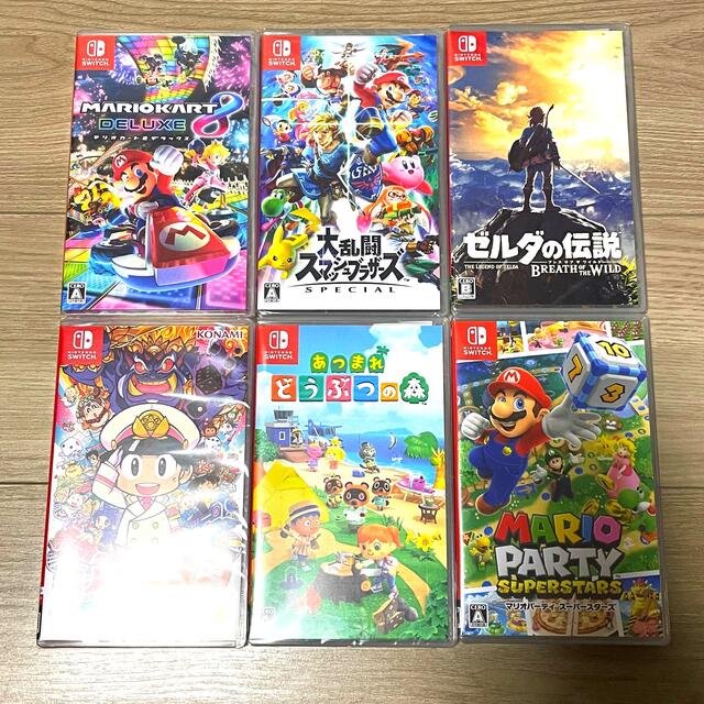 Nintendo Switch - Nintendo Switch ソフト6本 新品未開封の通販 by た