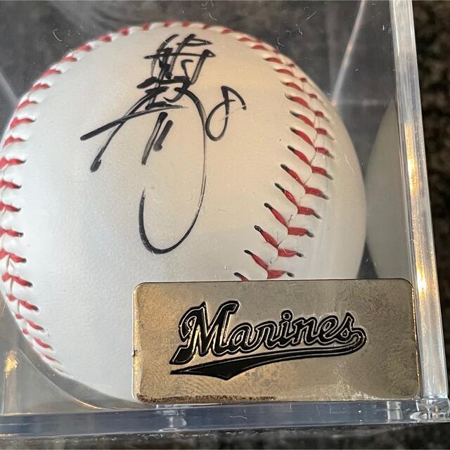 千葉ロッテマリーンズ - 【中村奨吾•平沢大河】直筆サインボールの通販