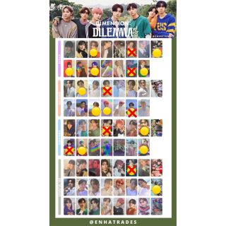 ENHYPEN dimension:dilemma トレカの通販 by ちぇぎ｜ラクマ