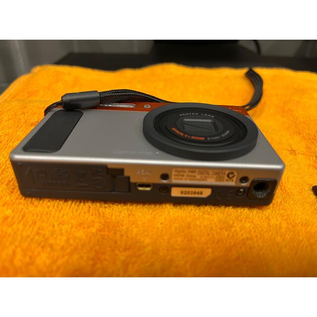 PENTAX - PENTAX OPTIO H90 オレンジ&シルバー 中古品の通販 by だ