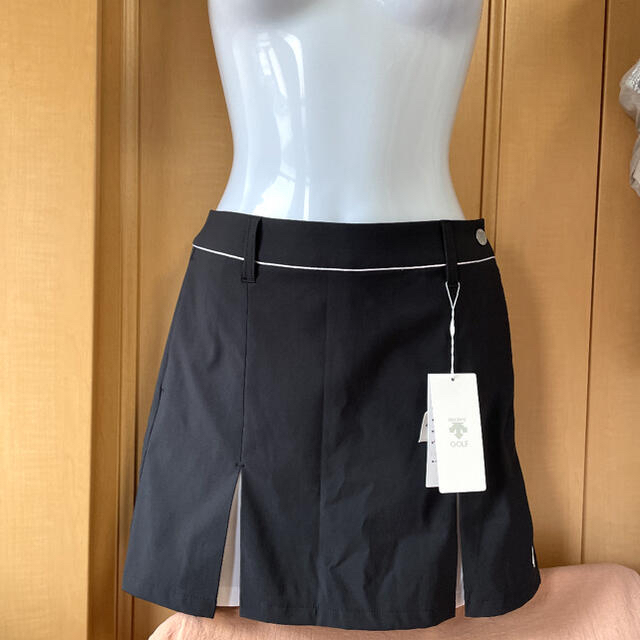 DESCENTEGOLF デサント プリーツスカート 黒 インナーパンツ サイズ