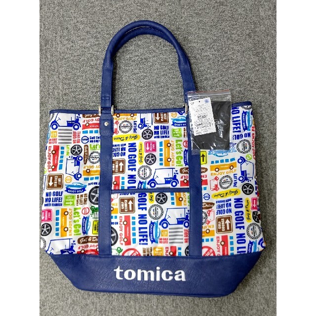 トミカ ゴルフトートバッグ ブルーの通販 by あきこ's shop｜ラクマ